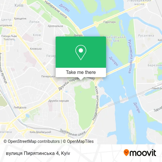 вулиця Пирятинська 4 map