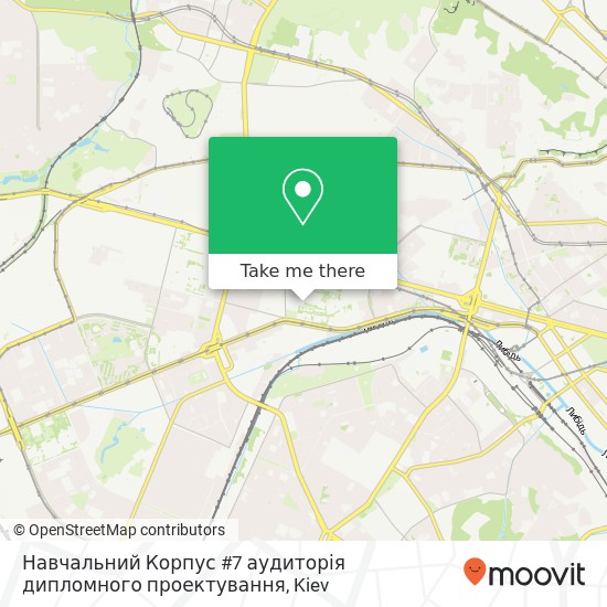 Навчальний Корпус #7 аудиторія дипломного проектування map