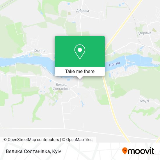 Велика Солтанівка map