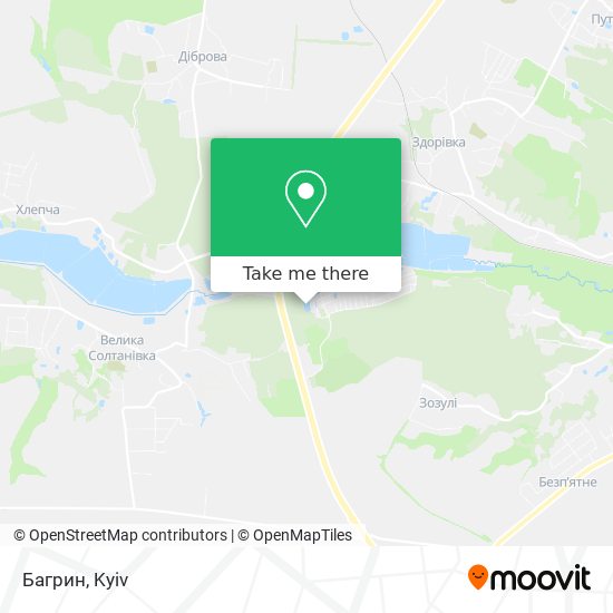 Багрин map