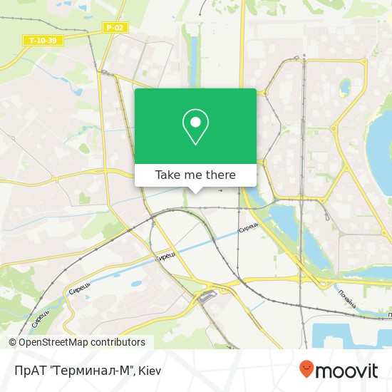 ПрАТ "Терминал-М" map