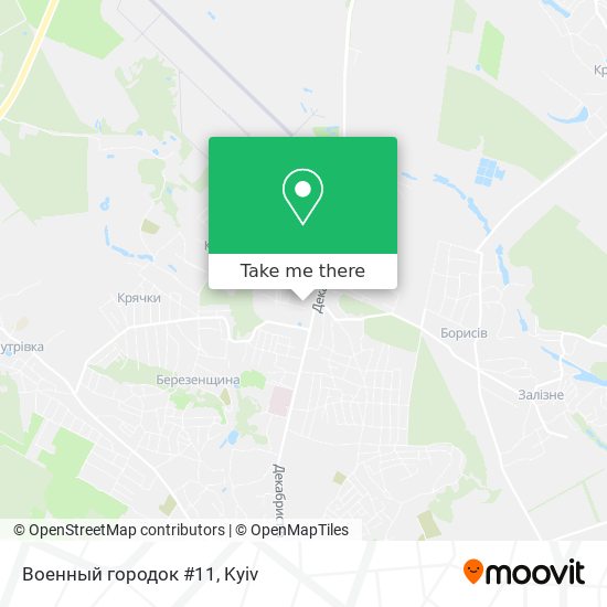 Военный городок #11 map