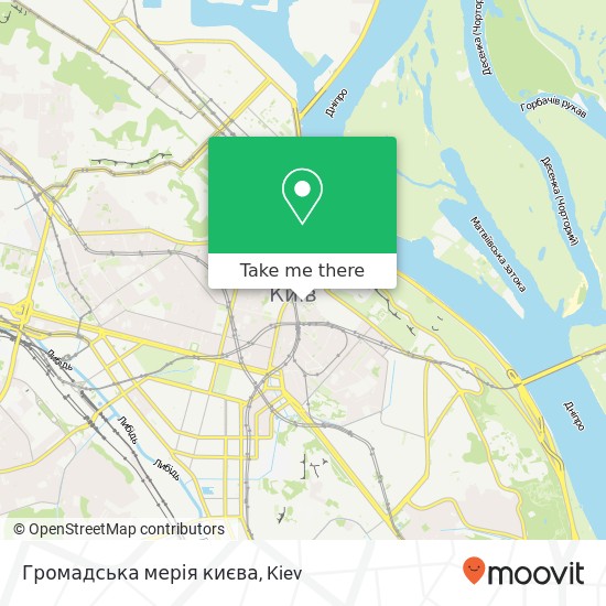 Громадська мерія києва map