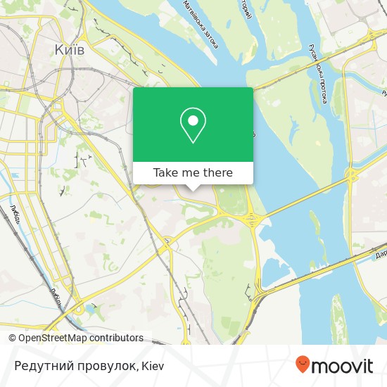 Редутний провулок map