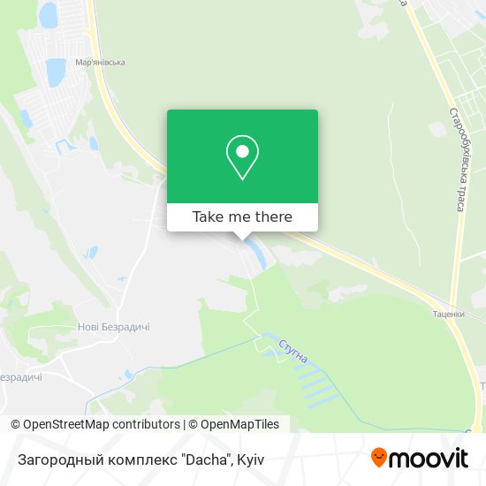 Загородный комплекс "Dacha" map