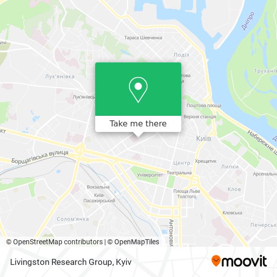 Livingston Research Group map