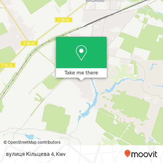 вулиця Кільцева 4 map