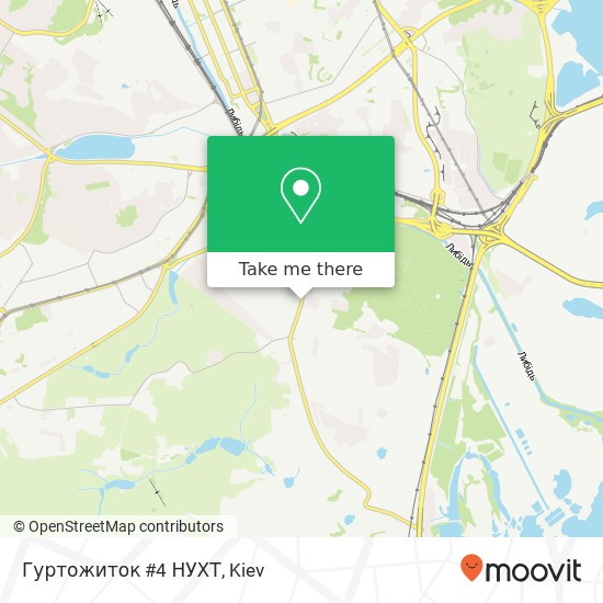 Гуртожиток #4 НУХТ map