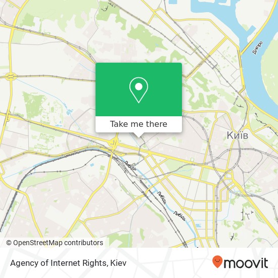 Карта Agency of Internet Rights