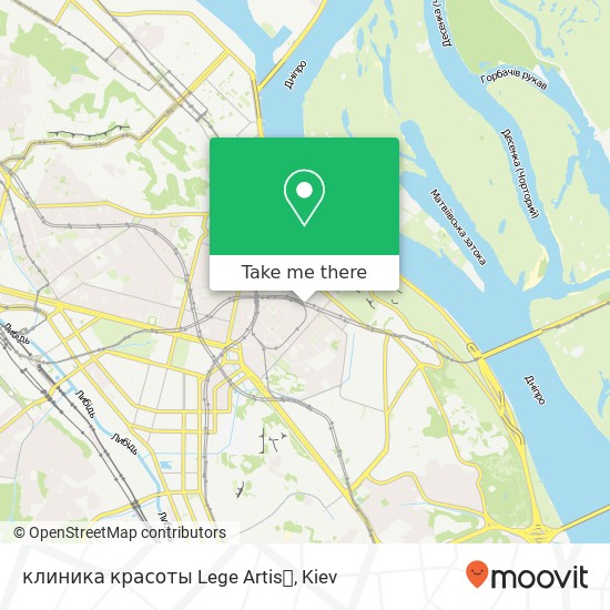 клиника красоты Lege Artis💉 map