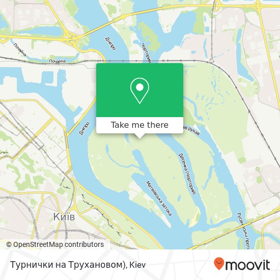 Турнички на Трухановом) map