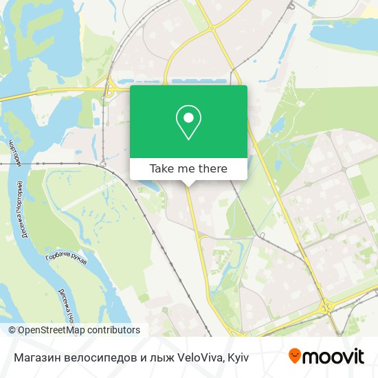 Магазин велосипедов и лыж VeloViva map