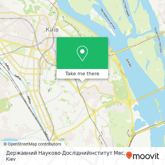 Державний Науково-Дослiднийiнститут Мвс map