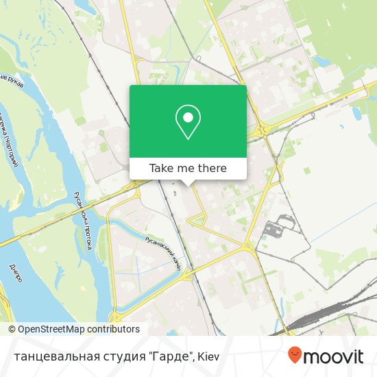 танцевальная студия "Гарде" map