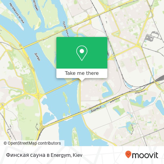 Финская сауна в Energym map