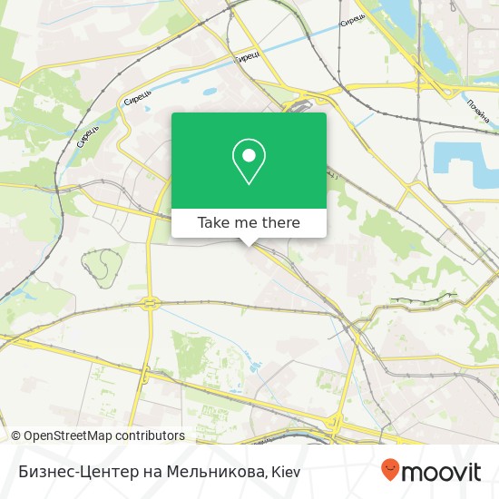 Бизнес-Центер на Мельникова map