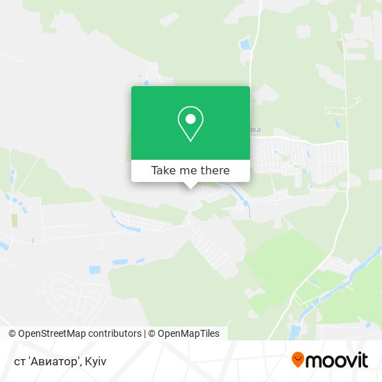 Карта ст 'Авиатор'
