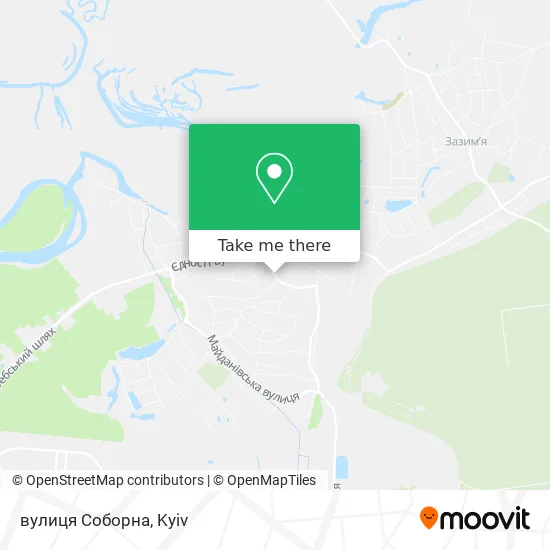 вулиця Соборна map