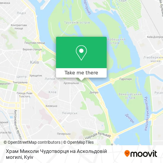 Храм Миколи Чудотворця на Аскольдовій могилі map