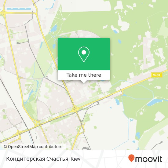 Кондитерская Счастья map