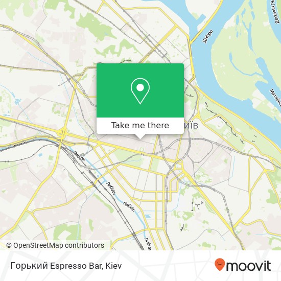 Горький Espresso Bar map