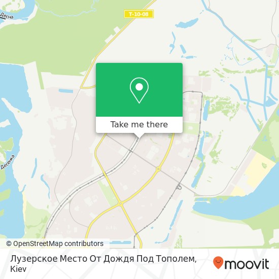 Лузерское Место От Дождя Под Тополем map