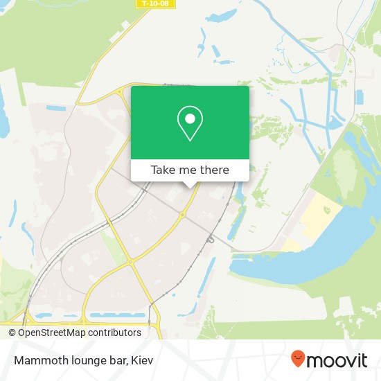 Mammoth lounge bar map