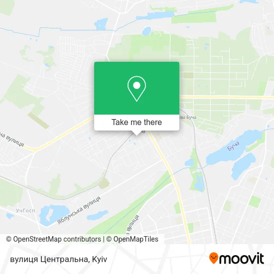 вулиця Центральна map