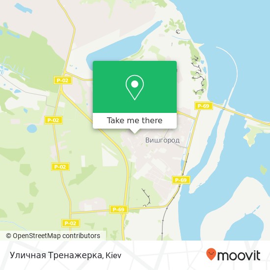 Уличная Тренажерка map