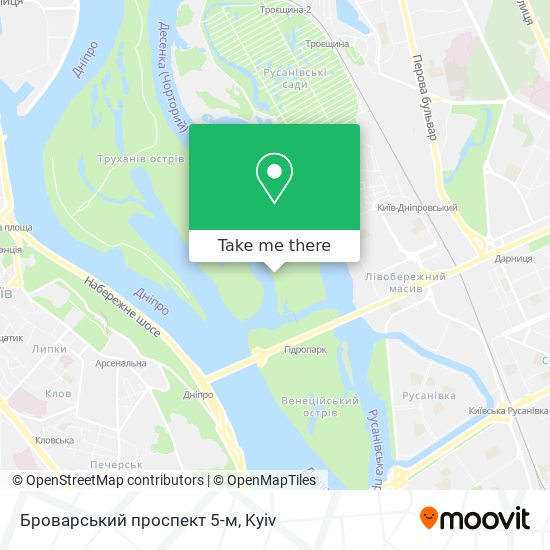 Броварський проспект 5-м map