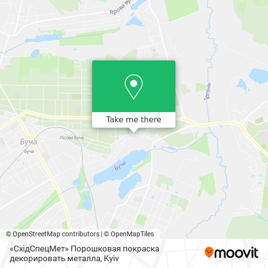 «СхiдСпецМет» Порошковая покраска декорировать металла map