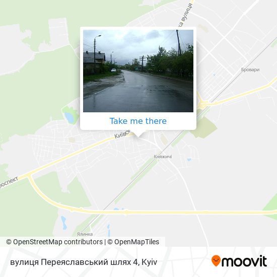 вулиця Переяславський шлях 4 map