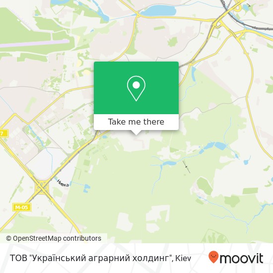 ТОВ "Український аграрний холдинг" map