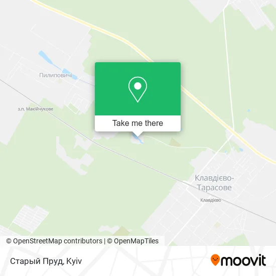 Карта Старый Пруд