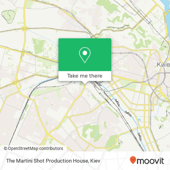 The Martini Shot Production House map