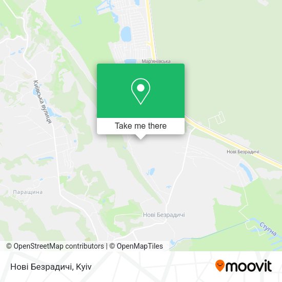 Нові Безрадичі map