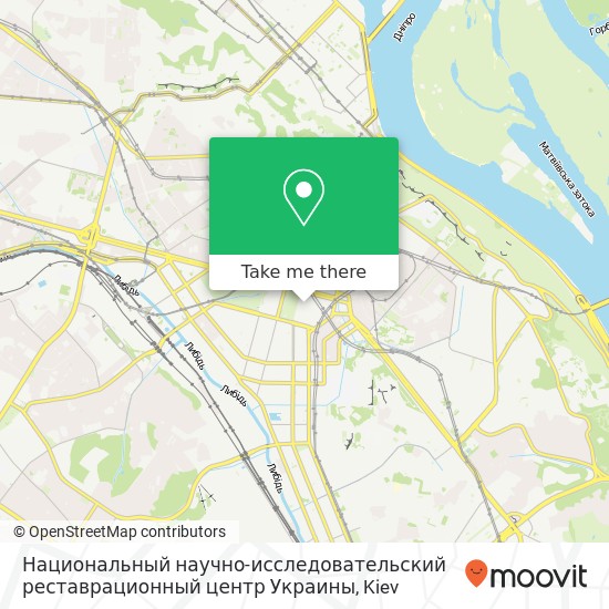 Национальный научно-исследовательский реставрационный центр Украины map