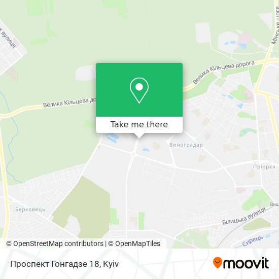 Проспект Гонгадзе 18 map
