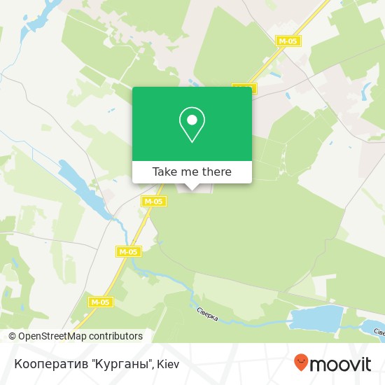 Кооператив "Курганы" map