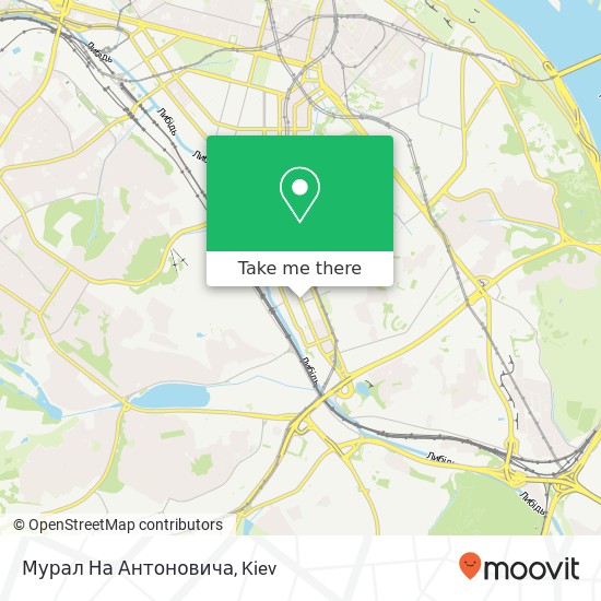 Мурал На Антоновича map