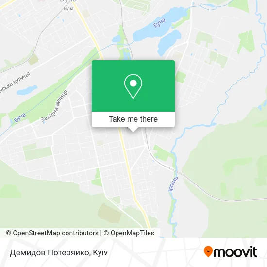 Карта Демидов Потеряйко