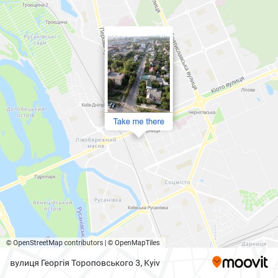 вулиця Георгія Тороповського 3 map