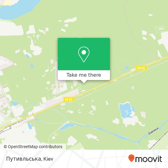 Путивльська map