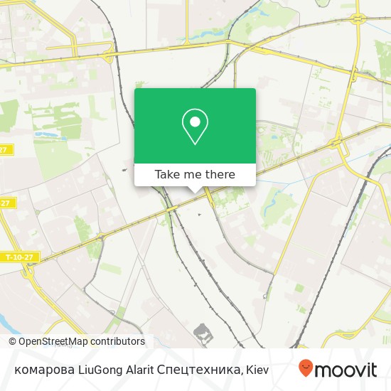 комарова LiuGong Alarit Спецтехника map