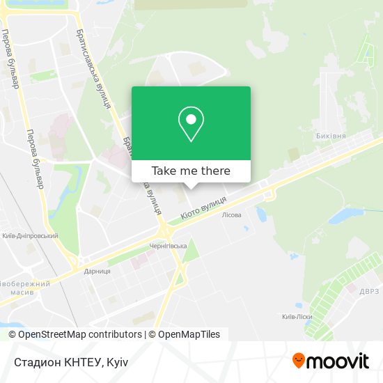 Стадион КНТЕУ map