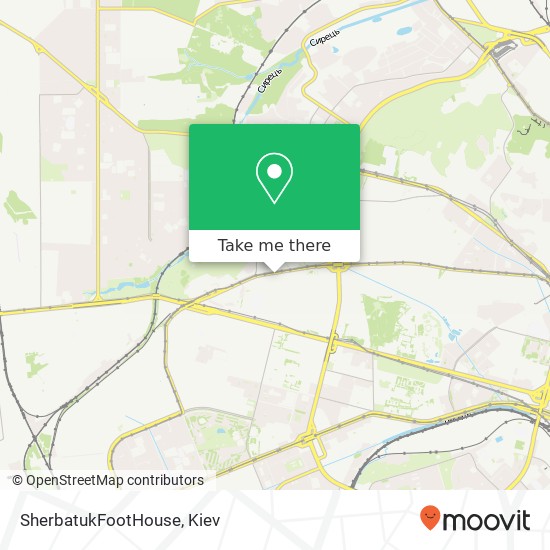 SherbatukFootHouse map