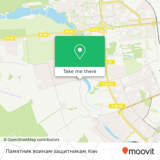 Памятник воинам-защитникам map