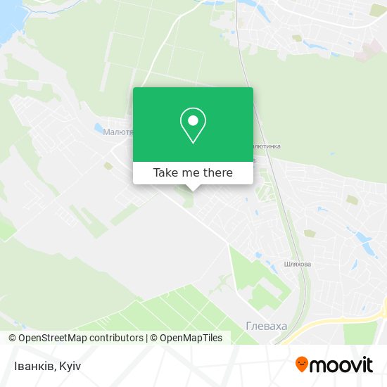 Іванків map