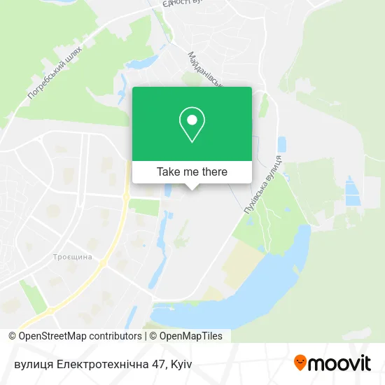 вулиця Електротехнічна 47 map