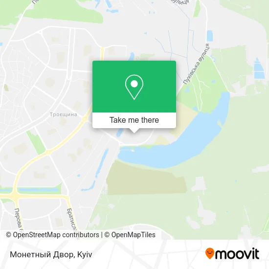 Карта Монетный Двор